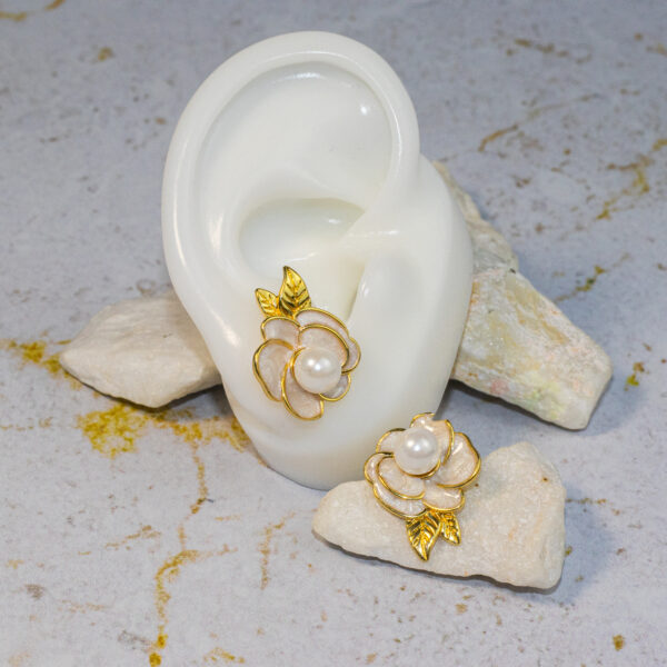 ARETES “Flor de Instante” - Imagen 2