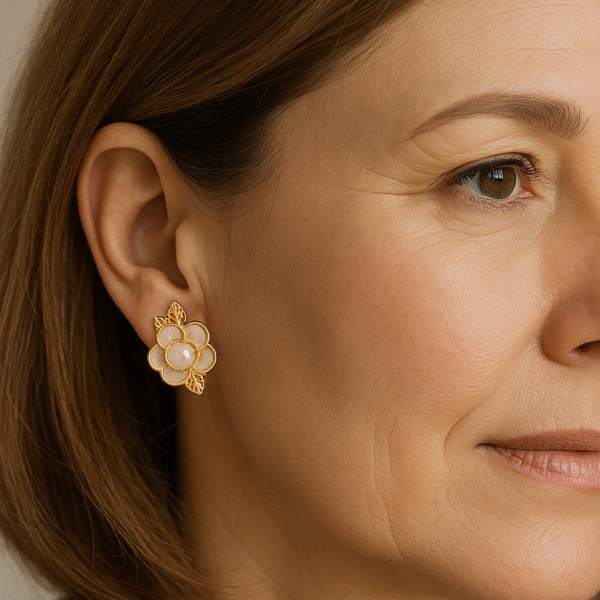 ARETES “Flor de Instante”