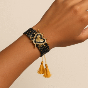 PULSERA MIYUKI "Corazón Encendido"