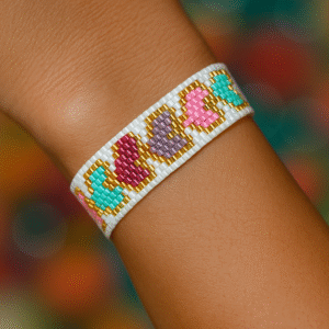 PULSERA MIYUKI "Corazones Sin Miedo"