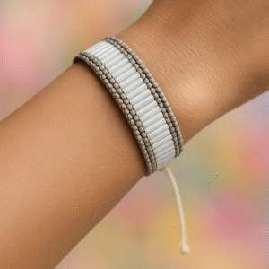 PULSERA MOSTACILLA "Calma Inquebrantable"