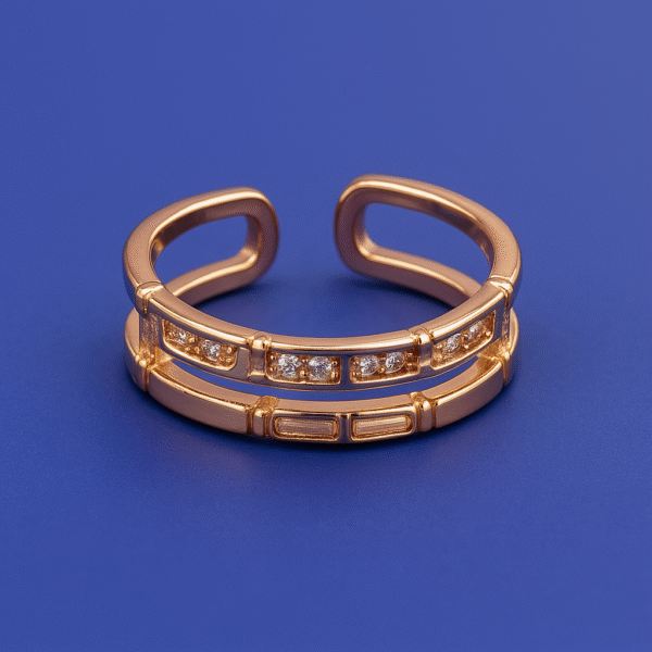 ANILLO "Compás Dorado"