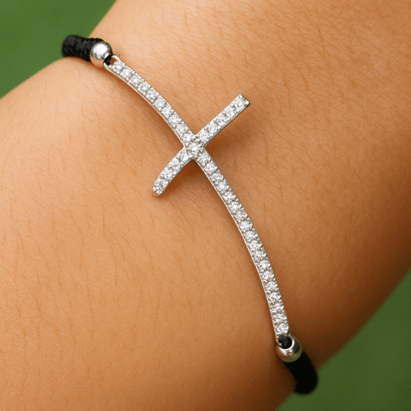 PULSERA PLATA "Fe que Avanza" - Imagen 2