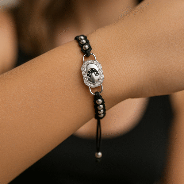 PULSERA PLATA "Luna de Amparo"