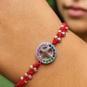 PULSERA PLATA "Fe Valiente"